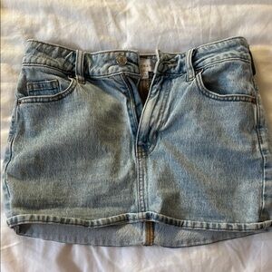 PacSun Light Blue Denim Skirt